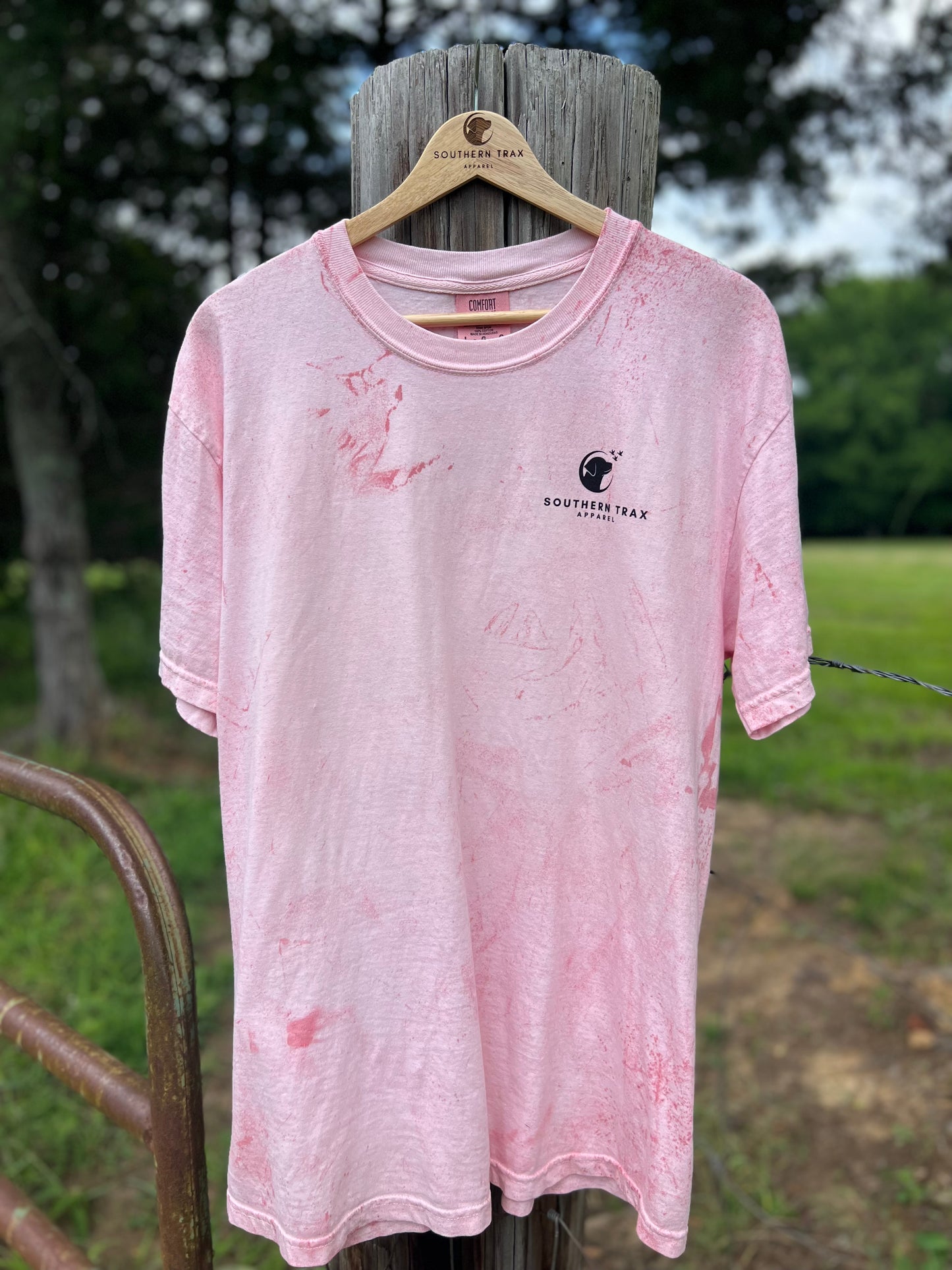 Tye Dye Pink Duck Dog